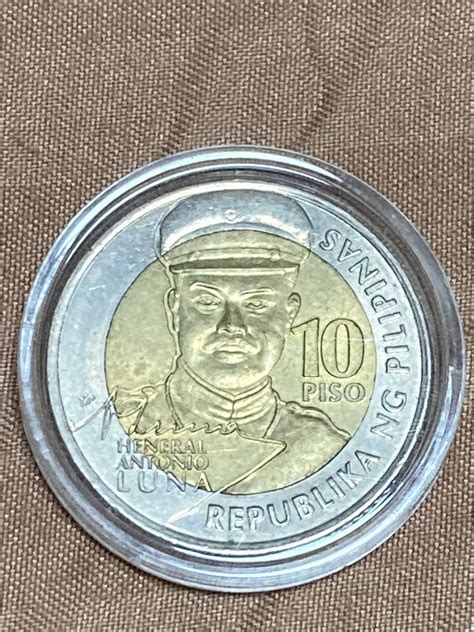 heneral antonio luna 10 peso coin value|World Coin News .